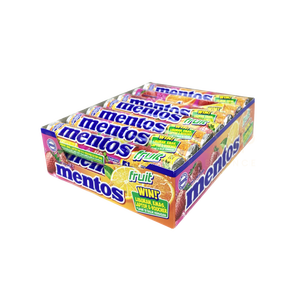 ลูกอมเมนทอสแบบม้วน 29 กรัม ขายส่ง - Product Image 1