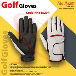 พรีเมี่ยมคุณภาพหนังนุ่มถุงมือกอล์ฟGauntes Deportivosผ้ายืดสบายโลโก้ที่กําหนดเองผู้ชายที่ดีที่สุดกอล์ฟGant - Product Image 5