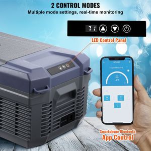 Frigorifero Portatile per Auto 12/24V DC, 15L, Congelatore a Zona Singola, Intervallo Regolabile 4-68°F - Product Image 4