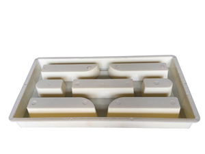 Molde de PP Directo de Fábrica BAVIGO para Bloques de Ventilación de Hormigón de 7 Orificios - Product Image 1