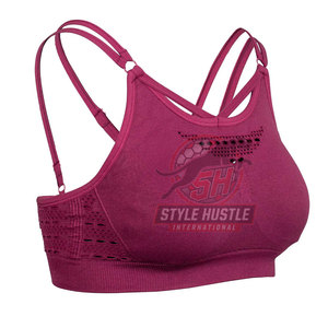 Nuevo sujetador deportivo de alta calidad para mujer, sin costuras, de gran venta, a precio económico, ropa deportiva para fitness, en venta en línea. - Product Image 3