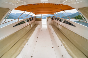 Yate de Crucero de Aluminio UBI 1420 Personalizado para 20 Pasajeros, Taxi Acuático, Transporte en Ferry, 14 Metros, Construcción Soldada, 500HP, Toldo Bimini - Product Image 4