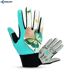 ถุงมือมอเตอร์ครอสแบบกำหนดเอง ระบายอากาศได้ดี ผลิตจากโพลีเอสเตอร์ กันลื่น ปิดด้วยแถบตีนตุ๊กแก ใช้ได้ทั้งชายและหญิง สำหรับขี่ออฟโรด - Product Image 6