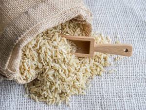 Arroz Basmati Marrón de Grano Largo, Textura Suave, Alto en Fibra, Aromático, Sin Pulir, Grano Entero, Certificado 100% Natural, Seco - Product Image 3