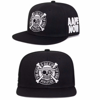 Casquette Snapback Noire Unisexe Cayler & Sons Style Urbain avec Broderie Personnalisée 6 Panneaux Ajustable