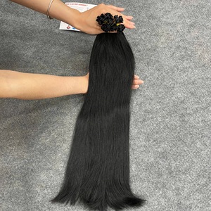 Extensions de cheveux naturels vietnamiens à pointe plate en kératine, qualité luxe, couleur naturelle, cheveux humains bruts, vente chaude - Product Image 5