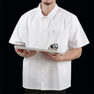 Chaquetas de Chef Profesionales para Hombre de SELF INDUSTRIES, Duraderas, Mezcla de Lana/Poliéster, Forro de Lana |   Prenda Informal Transpirable de Invierno con Corte Holgado - Product Image 5