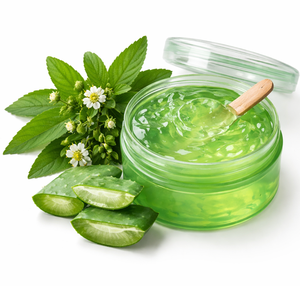 Gel Revitalisant Capillaire et Hydratant pour la Peau à Base de Bhringraj et d'Aloe Vera, Marque Privée OEM, Vente en Gros - Product Image 2