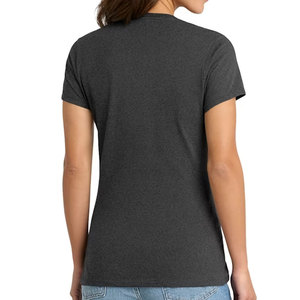 Camiseta de Jersey Premium 100% Algodón para Mujer, Cuello Redondo, Manga Corta, con Estampado de Letras, Tejido Suave, Ecológica - Product Image 5