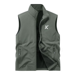 Chaleco Softshell Personalizado para Actividades al Aire Libre con Material Premium y Cuello Alto para Viajes y Uso Diario - Product Image 3