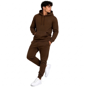 Premium Cotton <b>Hoodie</b> Jogger Set OEM ODM Athleisure Manufacturer - Product Image 4