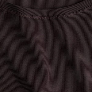 Camiseta sin mangas para mujer, con cuello cuadrado, corta, de color liso, informal, básica, 8 opciones de color - Product Image 6