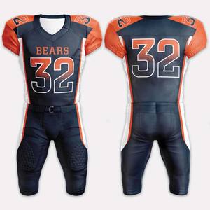 Uniforme de Fútbol Americano de Último Modelo, Uniforme de Fútbol Americano de Secado Rápido para Adultos, Uniforme de Fútbol Americano Más Vendido - Product Image 6