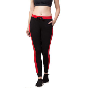 กางเกงคาร์โก้ผู้หญิง ATHLOTIC SPORTS สีดำ เอวสูง ยืดหยุ่นได้ดี สีพื้น ความยาวเต็มตัว สวมใส่สบายในฤดูหนาว ผ้าฟลีซ ระบายอากาศได้ดี กันน้ำ - Product Image 4