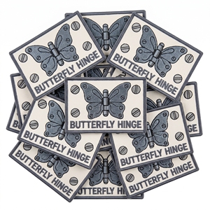 Patch brodé personnalisé de fabricant de ciseaux de forge maritime pour la pêche au baleinage, motif bouclier - Product Image 5