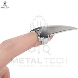 Premium Quality Durable Hair Parting Tool, Dreadlocks <b>Braids</b> Finger Parting Tool <b>Braids</b> Parting Ring Selection For Wig Extension - Product Image 3