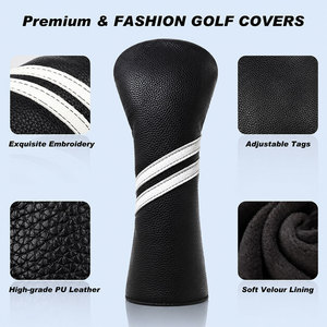 Funda Protectora para Palos de Golf Profesional, Tejido Ligero con Costuras Reforzadas, Funda de Cuero para Palos de Golf Más Vendida a Bajo Precio - Product Image 5