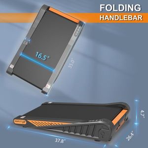 Home Small Space Exercise Treadmill 8% Incline Walking Pad Under Desk for Busy Schedules - Product Image 5