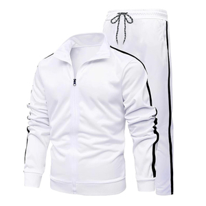 Professional <b>Polyester</b> <b>Tracksuit</b> Men Custom Logo Gym Fitness <b>Tracksuit</b> Wholesale - Product Image 2