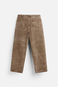 <b>Cargo</b> <b>Pants</b> Straight Leg Utility Pocket Trousers Suitable For Everyday Wear Travel And Light <b>Work</b> - Product Image 3
