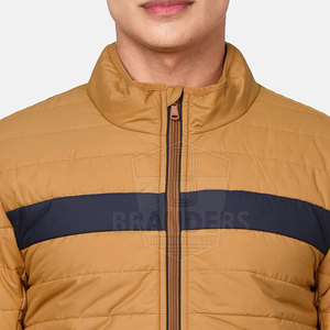 <b>Lightweight</b> <b>Men</b> Puffer <b>Jacket</b> Quilted Winter Outerwear With Warm Filling Full Zip And Modern Casual Fashion Design - Product Image 6
