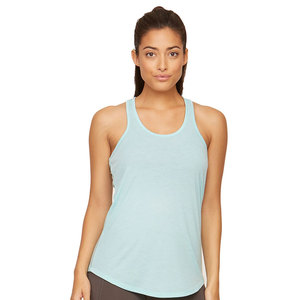 Custom <b>Flowy</b> Tri-blend Racerback Tank <b>Top</b> Regular and Plus Sizes for Women - Product Image 5