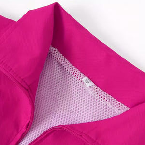 Gilet softshell pour homme de qualité supérieure, couleur rose, sans manches, col rabattu, polyester, chaud, coupe-vent, gilet softshell d'hiver - Product Image 5