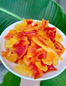 Papaye séchée douce du Vietnam, collation sucrée, matière première fruitée naturelle pour la pâtisserie, la cuisine et les applications alimentaires prêtes à consommer - Product Image 3