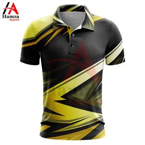 Polo de hombre de calidad superior sublimación diseño geométrico OEM venta al por mayor tela personalizada color y tamaño camisa polos - Product Image 4