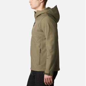 Men High Quality Eco-Friendly Windbreaker Streetwear <b>Jacket</b> Adjustable Hood Winter Protection Waterproof Breathable <b>Fleece</b> <b>Lined</b> - Product Image 4