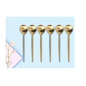 Cuillère en laiton écologique fabriquée à la main, fabricant d'ensembles de fourchettes et cuillères à dessert en laiton, best-seller - Product Image 5