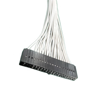 Kabel Harness Rakitan D-SUB 37P Male ke Dopont 2.54 2*20P dengan Isolasi PVC dan Panjang Sesuai Pesanan untuk Mesin Industri