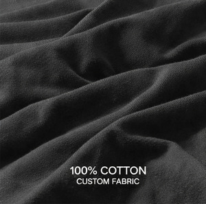 Camiseta Oversize Personalizada de Algodón Tejido 240g, Estilo Boxy con Hombros Caídos, para Streetwear, Fabricante de Marca Privada - Product Image 4