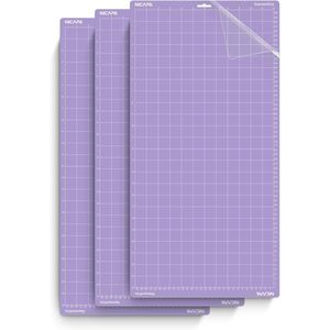 Tapis de découpe StrongGrip 12x24 pouces compatibles Silhouette Cameo 3/2/1, 3 tapis adhésifs puissants pour la découpe et le quilting, remplacement - Product Image 1