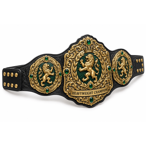 Cinturón de Campeonato Personalizado Sovereign Crest para Lucha Libre, Boxeo, MMA, Correa de Cuero PU, Placas de Metal con Título, Logotipo Personalizado OEM, Venta al Por Mayor, 2.2m - Product Image 5