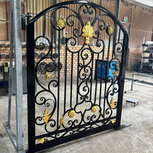 Portail Principal et Portail de Jardin en Fer Forgé Sur Mesure, Portails en Acier Robuste au Design Classique pour une Entrée Sécurisée et Élégante - Product Image 6