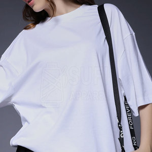Relaxed Straight Fit Best Selling Women Oversize T-Shirts Easy Care Fabric Classic For Every Occasion - Product Image 5