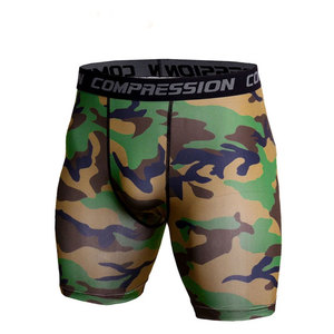 Shorts de sport pour hommes, élastiques, compressifs, respirants, à séchage rapide, pour la musculation, le fitness, les joggings décontractés - Product Image 4