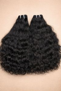 Extensions de cheveux humains Remy indiens, boucles naturelles souples et rebondissantes, lisses et crépus, écologiques, légers, 100g, cuticules alignées, sans traitement chimique - Product Image 5