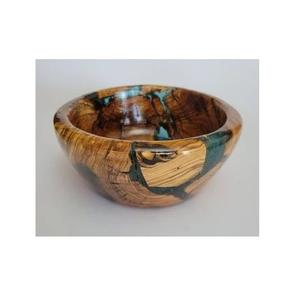 Tazón de Resina Epoxi y Madera de Acacia Hecho a Mano de Estilo Moderno, Libre de BPA, con Acabado Brillante para Decoración de Hogar de Alta Gama - Product Image 3