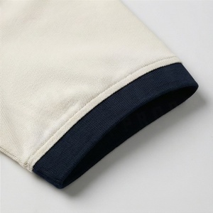 เสื้อโปโลผู้ชายผ้าฝ้ายคอตั้ง แขนสั้น ลายทางลำลอง สำหรับฤดูร้อน  รับสั่งทำสีพิเศษ ไซส์ใหญ่พิเศษ - Product Image 6