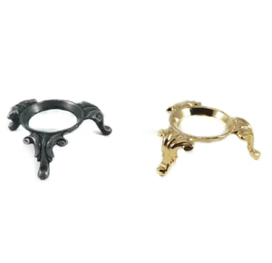 Porte-œuf en laiton plaqué or, logo personnalisé, pour restaurants et hôtels, objets décoratifs - Product Image 5