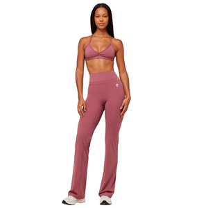 High Waisted Custom Flare Yoga Pant Women Bootcut Gym Leggings Wide Leg Workout Tights Soft <b>Tummy</b> <b>Control</b> Pants Sportswear - Product Image 3