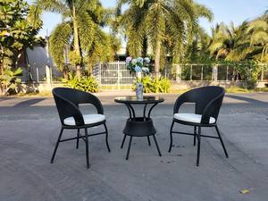 Juego de Muebles de Jardín PRCF-092 de Mimbre Sintético para Exteriores, Resistente a la Intemperie, para Patio, Balcón, Hotel o Resort - Product Image 3