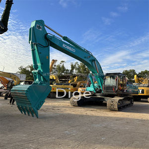 Excavadora de cadenas pesada Kobelco SK350-8 usada de 35 toneladas - Motor y bomba Hino, modelo 2018-2022, operación flexible y estable - Product Image 5