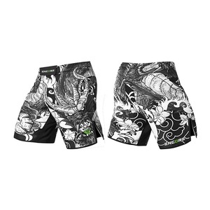 Shorts MMA personnalisés de haute qualité, imprimés par sublimation, pour hommes, femmes et enfants, shorts de boxe - Product Image 1