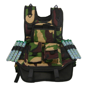 Heavy Duty Camo <b>Paintball</b> Vest 6-Pod Holder Adjustable Tactical <b>Paintball</b> Vest Custom Logo OEM Wholesale Outdoor Sports Gear - Product Image 2
