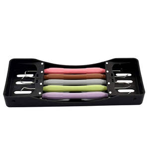 Juego de instrumentos dentales de limpieza y relleno de tamaño mediano con cureta Gracey manual y mango de silicona, juego de curetas periodontales Gracey - Product Image 1