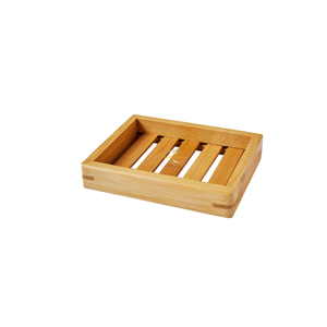 Jabonera de Bambú Ecológica, Soporte para Jabón de Madera Natural, Duradera, para Baño, para el Lavabo - Product Image 3