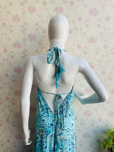 Women's Long Indian <b>Silk</b> <b>Dress</b> Point <b>Maxi</b> <b>Dress</b> Breathable Cotton Clothing for Autumn Digital Printing - Product Image 3